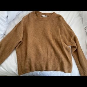 Brand new Tan Zara sweater